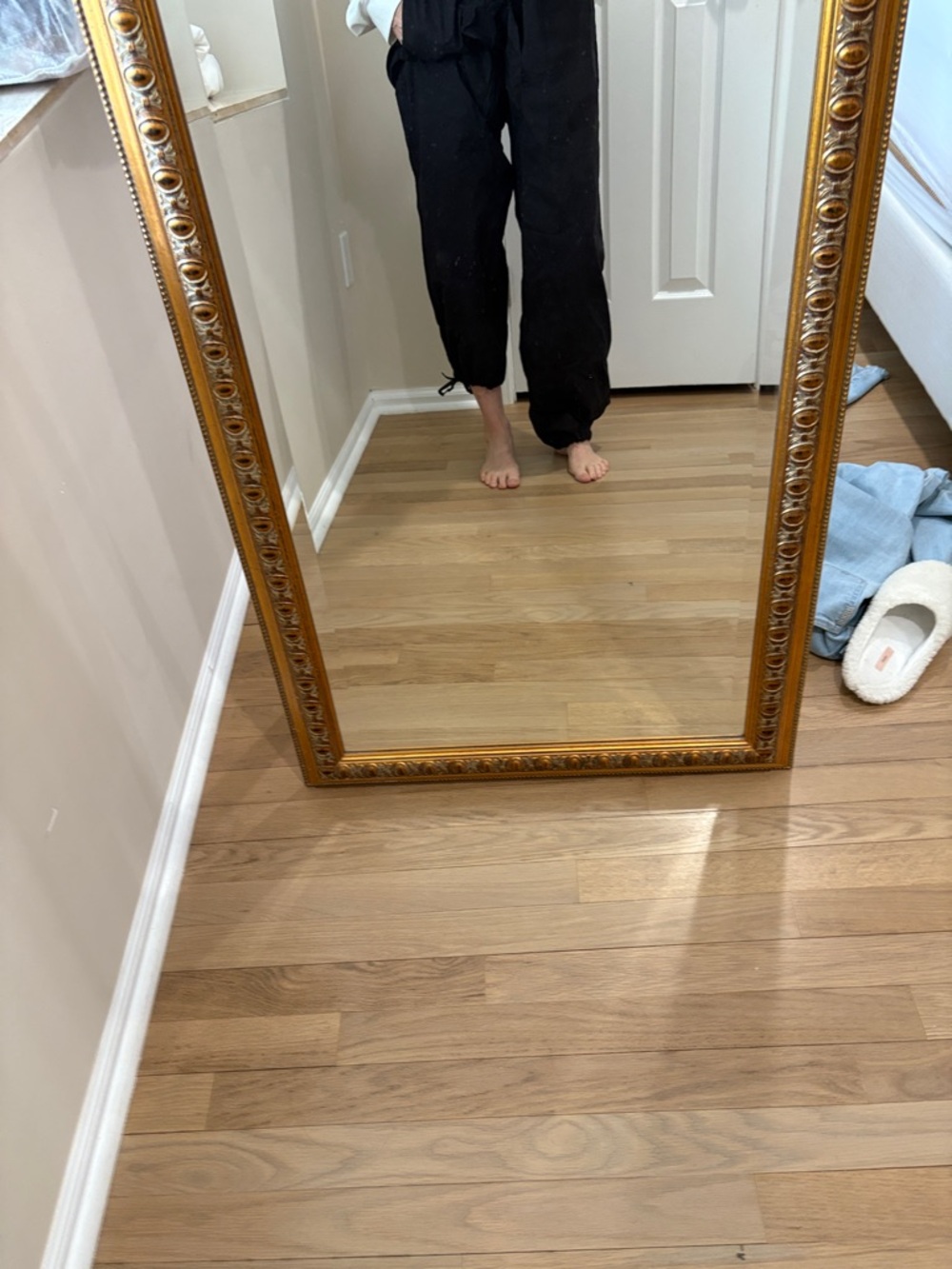 Mikoh Black Drawstring Waist Pants